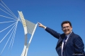 Assessore Antonio Blasioli e il Ponte