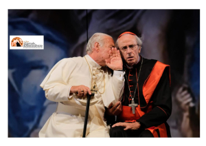 Pescara/teatro. Giorgio Colangeli e Mariano Rigillo ne "I Due Papi"