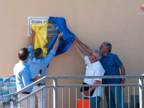 Pianella: torneo e stadio intitolato a Mario di Benedetto.