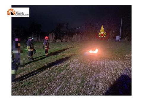 Spoltore/Villa Raspa, dardo di fuoco dalla bombola gas GPL colpisce una persona.