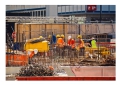 San Pio delle Camere, corona in ricordo dei due operai morti sul lavoro in cantiere