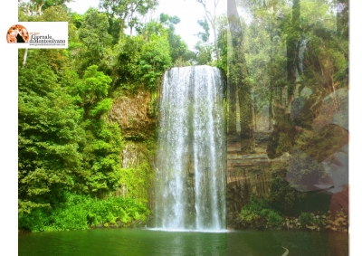 "Una cascata d'acqua è fonte di energia anche per una persona"