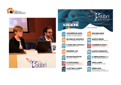 Colibrì Ensemble: sabato 12 ottobre al via la stagione 2024-2025