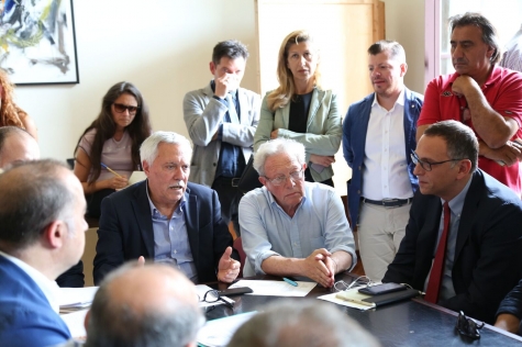 commissione consiliare in Comune di questa mattina