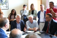 commissione consiliare in Comune di questa mattina