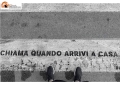 Montesilvano, frasi scritte sulle strisce pedonali.