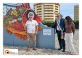 Inaugurata a Montesilvano “L’urlo del mare”, la scultura di quattro metri donata dall’artista Ravel