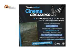 “Sacro moderno”: il film di Lorenzo Pallotta domani al Cinema Massimo di Pescara