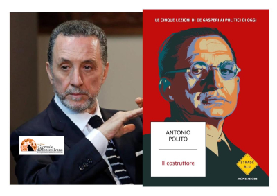 Giulianova. Antonio Polito presenta il libro “Il costruttore”, dedicato a De Gasperi