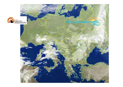 Possibili precipitazioni a carattere sparso sulla costa adriatica.