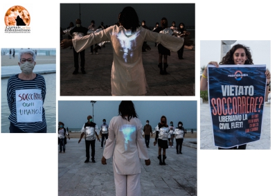 Pescara, flashmob: chiediamo la fine del blocco delle navi