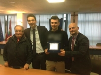 Montesilvano. Premio al ciclista Emanuele Onesti