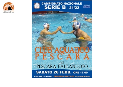 Pallanuoto/Club Aquatico Pescara serie B, campionato molto difficile