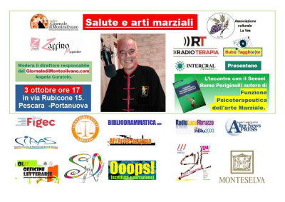 Pescara. Salute, arti marziali e costellazioni familiari, incontro con il Sensei Remo Periginelli