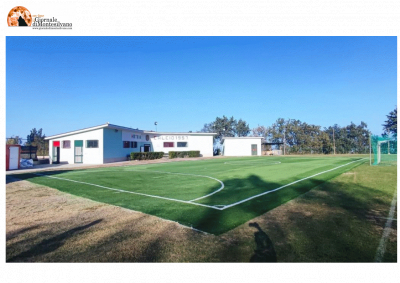 Atri. Realizzato campo polivalente con manto sintetico nello stadio Pavone