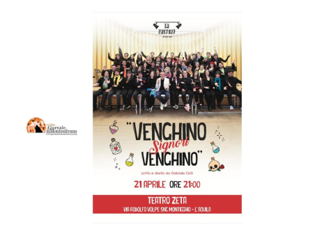 La Factory di Gabriele Cirilli presenta lo spettacolo "Venghino Signori Venghino"