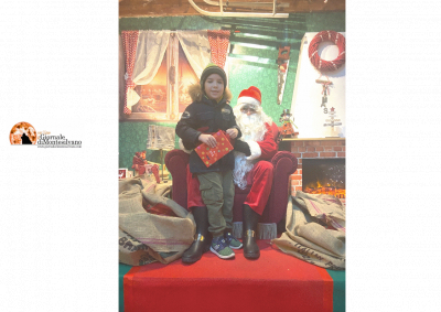 Babbo Natale Fidas porta doni ai figli dei donatori di sangue