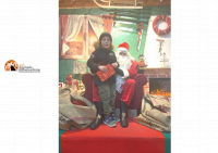 Babbo Natale Fidas porta doni ai figli dei donatori di sangue