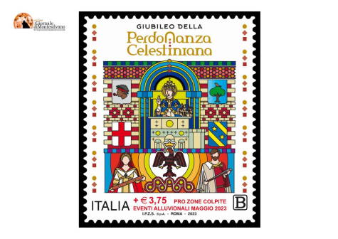 Francobollo del Giubileo della Perdonanza
