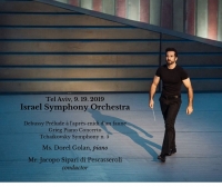 Jacopo Sipari a Tel Aviv, dirige l'orchestra d'Israele