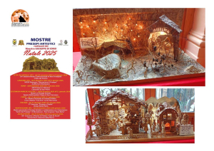 I Presepi di Canna di Giuseppe Di Iorio, ecco le città in cui espone durante le feste natalizie