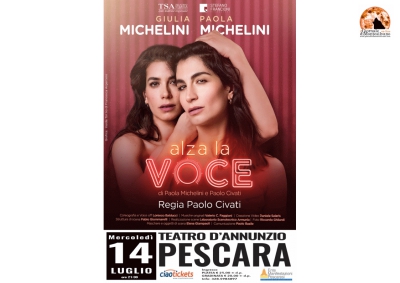 Alza la voce al Teatro D’Annunzio di Pescara