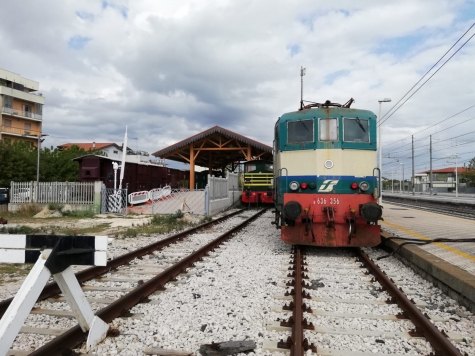 Montesilvano/Museo del Treno, nuova locomotiva elettrica