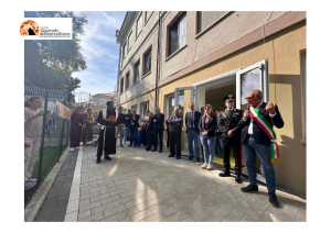 Manoppello, apre la nuova mensa di via Santa Vittoria con il canto dei bambini