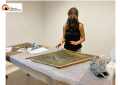"La Vera Cabala del Lotto" il restauro condiviso dei pannelli della scala di Cascella
