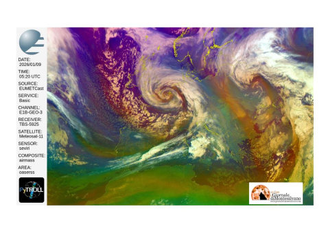 Freddo ed instabile nel fine settimana, temperature diminuiscono