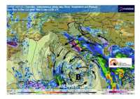 Allerta Meteo, rischio elevato di allagamenti, specie nelle località costiere e di pianura