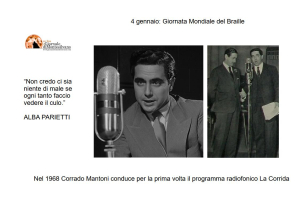 4 Gennaio: radio, nascita di Lamezia Terme, Great society