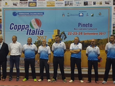 Bocce. Coppa Italia FIB 2017: a Pineto trionfa il Comitato di Treviso