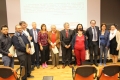 i relatori e organizzatori del convegno con Goffredo Palmerini