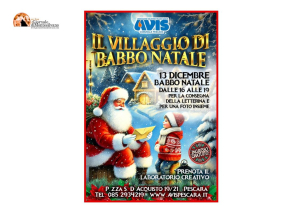 Torna il Villaggio di Babbo Natale targato Avis.