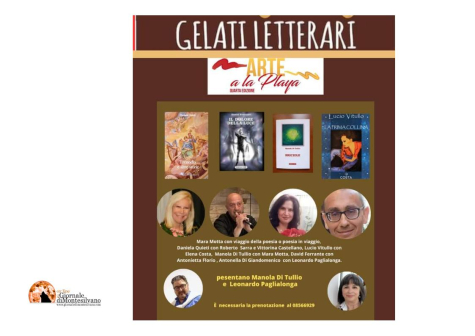 David Ferrante e Daniela Quieti ai Gelati letterari