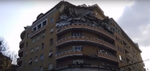 Roma. Crollati 3 piani di un palazzo, nessuna vittima