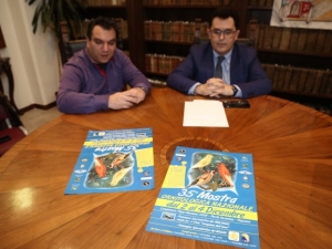 La presentazione della mostra con Blasioli