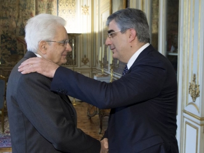 D'Alfonso e Mattarella