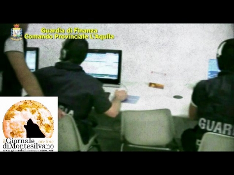 sala intercettazione guardia di finanza