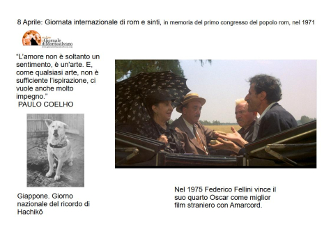 8 Aprile: Fellini vince il quarto Oscar con Amarcord