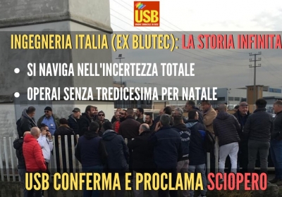 Atessa/ex Blutec, niente tredicesima per Natale