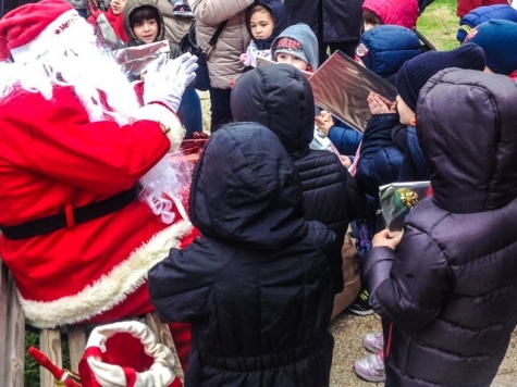 Babbo Natale questa mattina è passato per Montesilvano