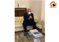 L'attore italo-inglese Vincent Riotta in visita a Pescara