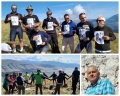 gli alpinisti riuniti in ricordo dell'alpinista