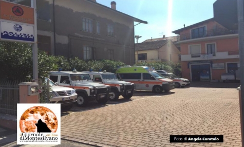 sede Protezione civile dove il Comune ha tolto elettricità