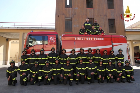 Pescara/incendi boschivi. Parte il corso di formazione Vigili del Fuoco volontari