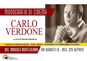 Montesilvano, il regista Davide Desiderio: “Carlo Verdone spiegato in 2 ore”