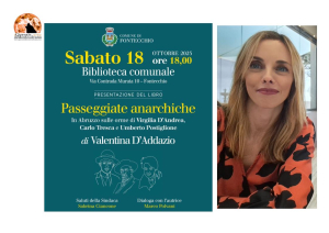 "Passeggiate anarchiche" con Valentina D'Addazio a Fontecchio