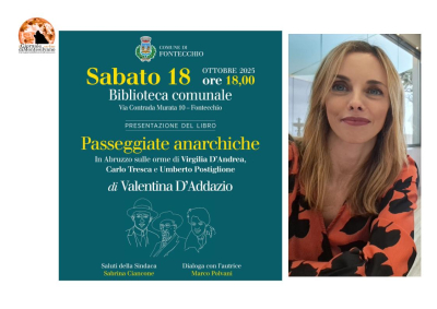 "Passeggiate anarchiche" con Valentina D'Addazio a Fontecchio